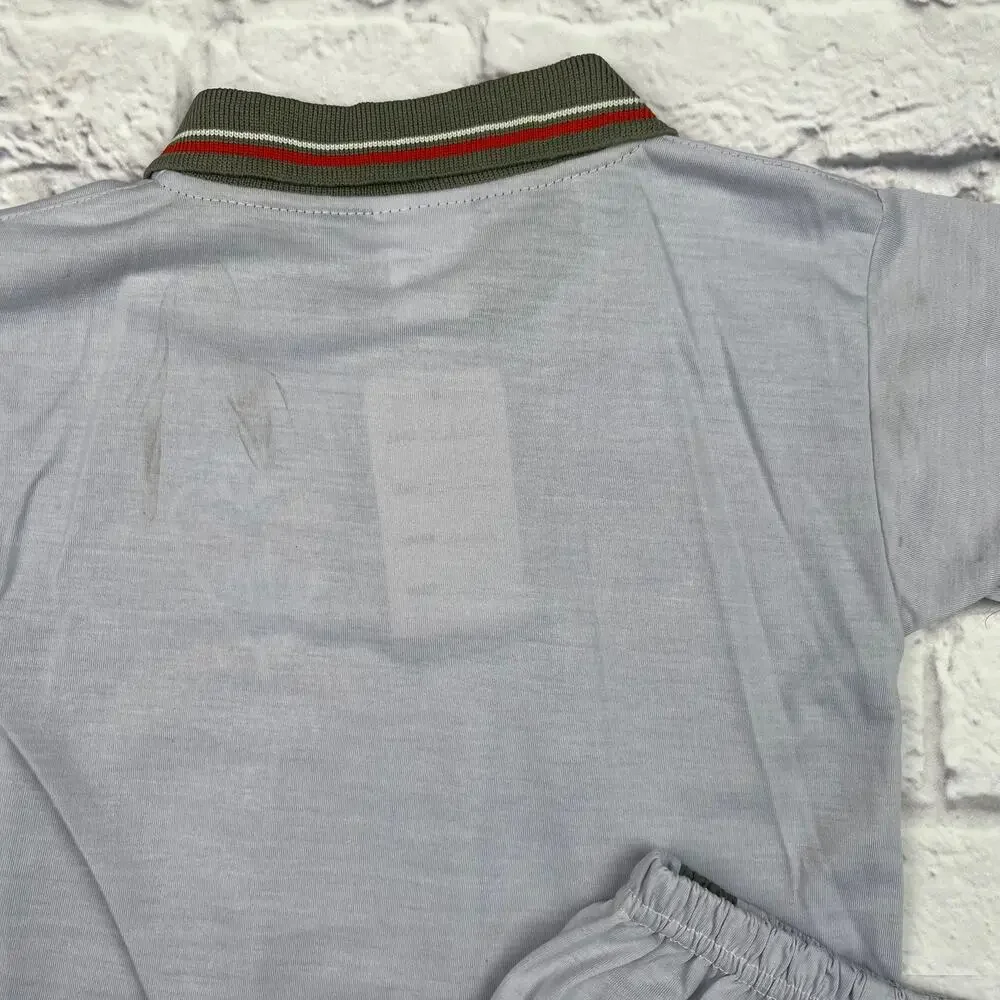 Football Polo and Shorts NWT 2pc set 18mo